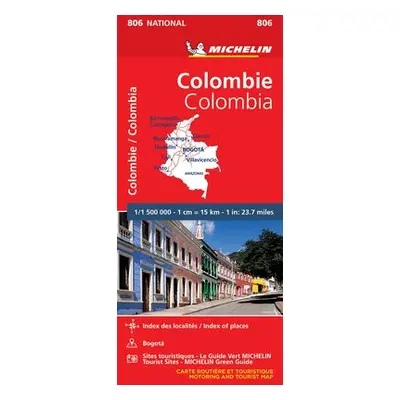 Colombia - Michelin National Map 806 - Michelin