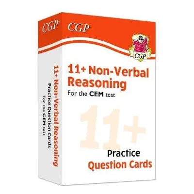 11+ CEM Non-Verbal Reasoning Practice Question Cards - Ages 10-11 - CGP Books