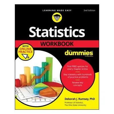 Statistics Workbook For Dummies with Online Practice - Rumsey, Deborah J.