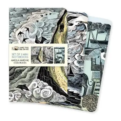 Angela Harding: Coastlines Set of 3 Mini Notebooks