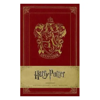 Harry Potter Gryffindor Hardcover Ruled Journal - Warner Bros. Consumer Products Inc., .