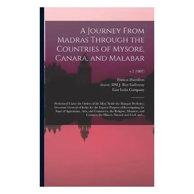 Journey From Madras Through the Countries of Mysore, Canara, and Malabar - Hamilton, Francis 176