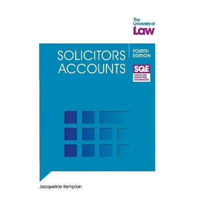 SQE - Solicitors Accounts 4e - Kempton, Jacqui