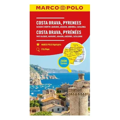 Costa Brava Marco Polo Map - Marco Polo