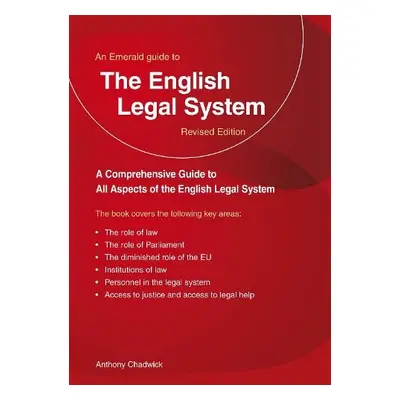 Guide to the English Legal System - Chadwick, Anthony