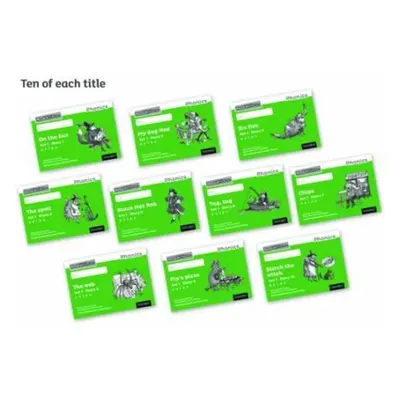 Read Write Inc. Phonics: Green Set 1 Core Black a White Storybooks (Pack of 100) - Munton, Gill