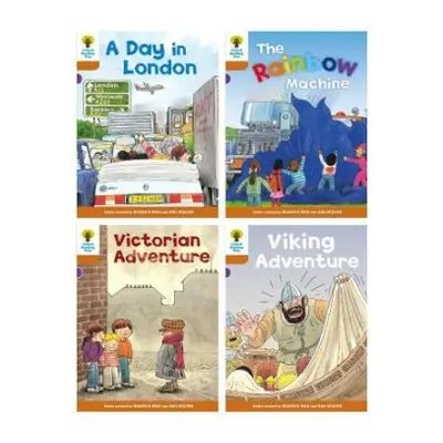 Oxford Reading Tree: Biff, Chip and Kipper Stories: Oxford Level 8: Mixed Pack of 4 - Hunt, Rode