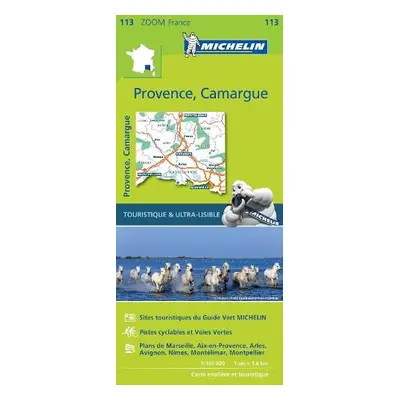 Provence, Camargue - Zoom Map 113 - Michelin