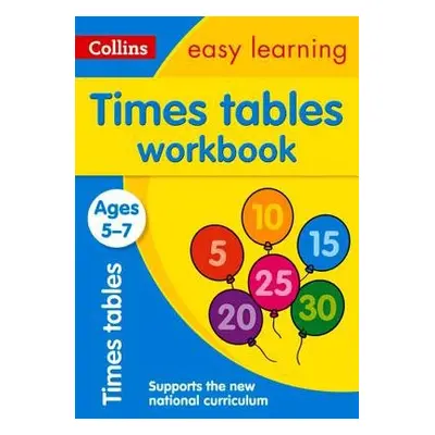 Times Tables Workbook Ages 5-7 - Collins Easy Learning