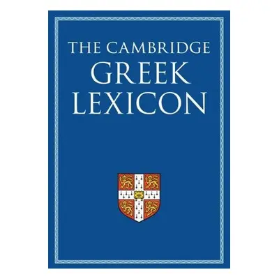 Cambridge Greek Lexicon 2 Volume Hardback Set - Faculty of Classics