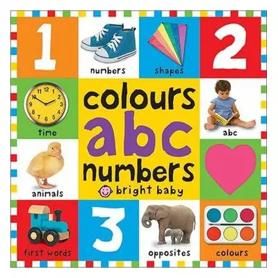 Colours ABC Numbers - Books, Priddy a Priddy, Roger