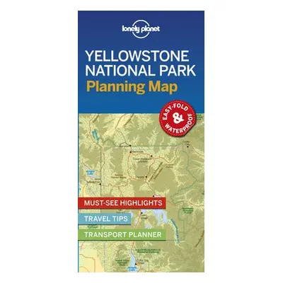 Lonely Planet Yellowstone National Park Planning Map - Lonely Planet