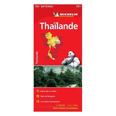 Thailand - Michelin National Map 751 - Michelin