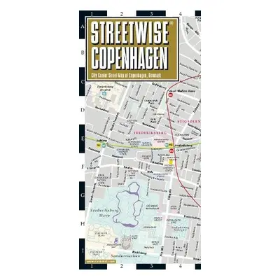 Streetwise Copenhagen Map - Laminated City Center Street Map of Copenhagen, Denmark - Michelin