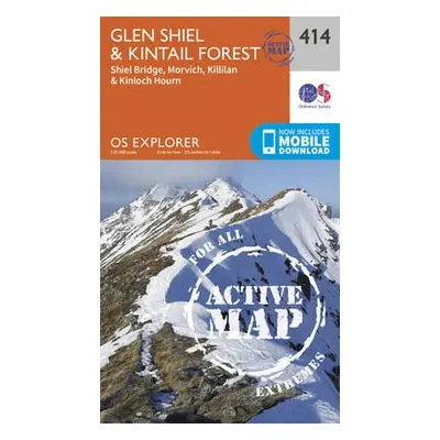 Glen Shiel and Kintail Forest - Ordnance Survey