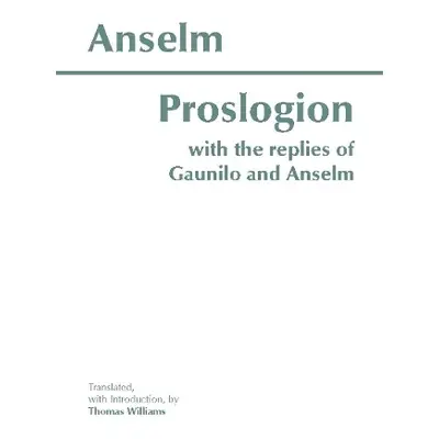 Proslogion - Anselm