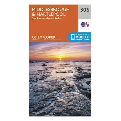 Middlesbrough and Hartlepool, Stockton-on-Tees and Redcar - Ordnance Survey