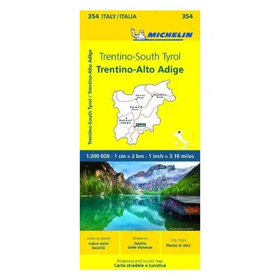 Trentino - Michelin Local Map 354 - Michelin