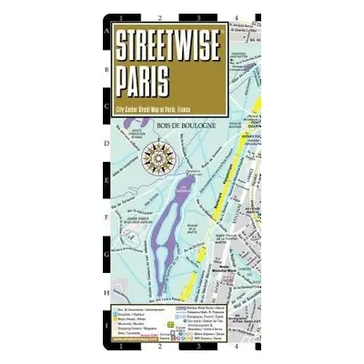 Streetwise Paris Map - Laminated City Center Street Map of Paris, France - Michelin