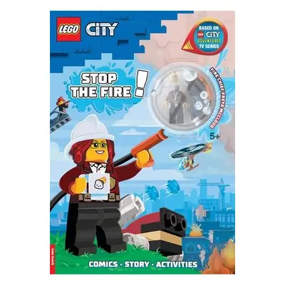 LEGO® City: Stop the Fire! Activity Book (with Freya McCloud minifigure and firefighting robot) 