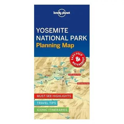 Lonely Planet Yosemite National Park Planning Map - Lonely Planet