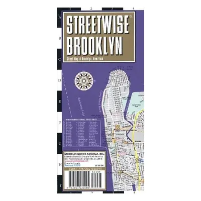 Streetwise Brooklyn Map - Laminated City Center Street Map of Brooklyn, New York - Michelin