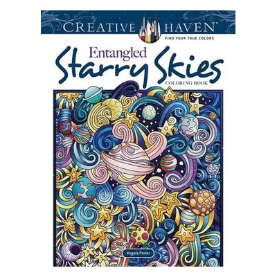 Creative Haven Entangled Starry Skies Coloring Book - Porter, Angela