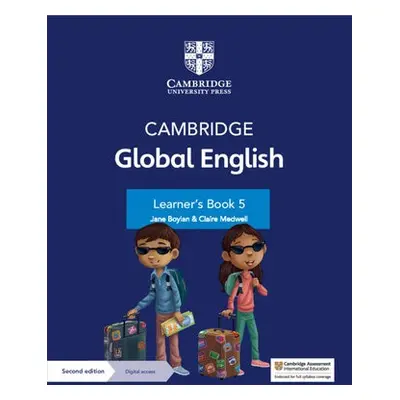 Cambridge Global English Learner's Book 5 with Digital Access (1 Year) - Boylan, Jane a Medwell,