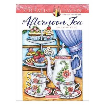 Creative Haven Afternoon Tea Coloring Book - Goodridge, Teresa