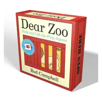 Dear Zoo Book and Lift-the-Flap Jigsaw Puzzle - Campbell, Rod