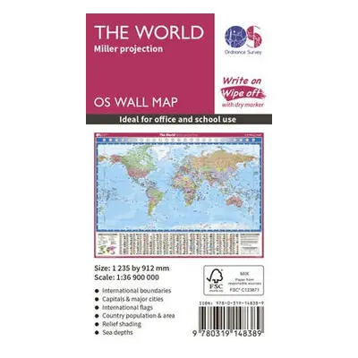 World Miller Projection - Ordnance Survey