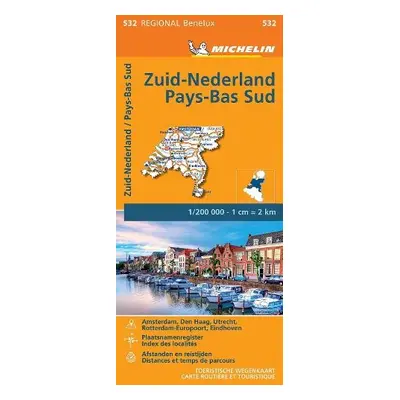 Netherlands South - Michelin Regional Map 532 - Michelin