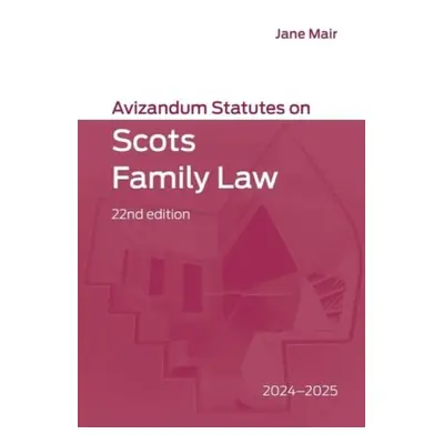 Avizandum Statutes on Scots Family Law