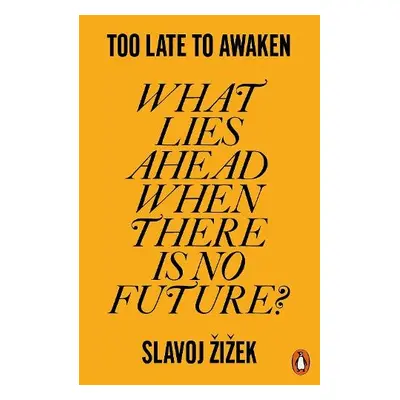 Too Late to Awaken - Zizek, Slavoj