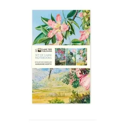 Kew Gardens' Marianne North Set of 3 Mini Notebooks