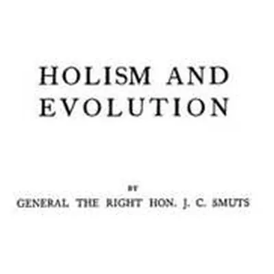 Holism and Evolution