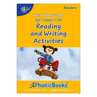 Phonic Books Dandelion Readers Reading and Writing Activities Set 1 Units 1-10 - Phonic Books