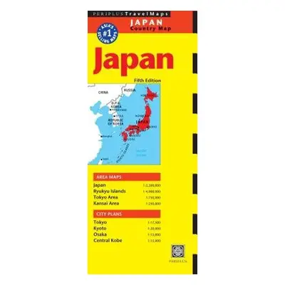 Japan Travel Map - Editions, Periplus