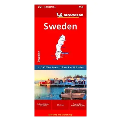 Sweden - Michelin National Map 753 - Michelin