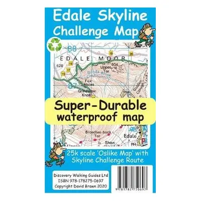 Edale Skyline Challenge Map - Brawn, David