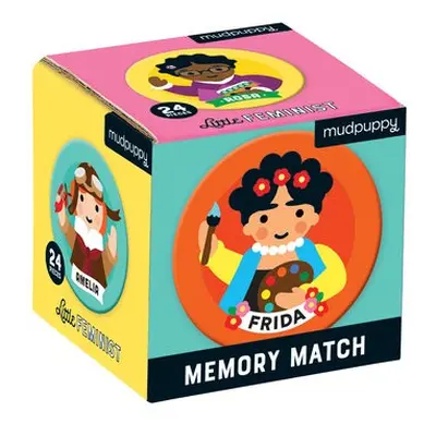 Little Feminist Mini Memory Match Game - Mudpuppy, Galison