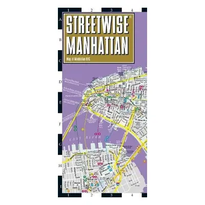 Streetwise Manhattan Map - Laminated City Center Street Map of Manhattan, New York - Michelin