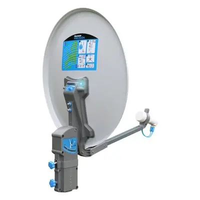 Manuální satelit Maxview Precision-I.D lnb Single velikost paraboly 65 cm