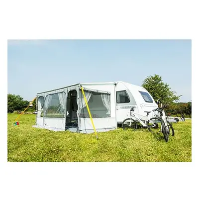 Markýza Fiamma CaravanStore ZIP XL, pouzdro šedé, plátno šedé délka 310 cm