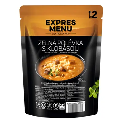 Zelňačka s klobásou EXPRES MENU 600 g