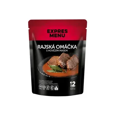 Rajská s hovězím masem EXPRES MENU 600 g