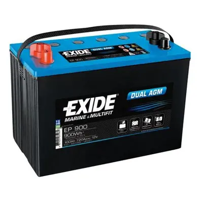 Baterie EXIDE Dual AGM kapacita 100 Ah varianta EP 900