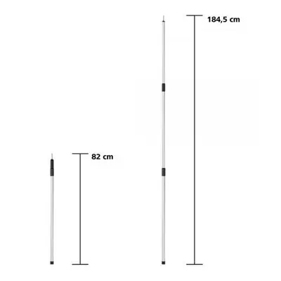 Vertikální teleskopická tyč Relags délka 80–180 cm