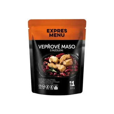 Vepřové maso s fazolemi EXPRES MENU 300 g