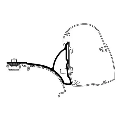 Adaptér pro VW T5, T6 s C-lištou na markýzy Thule 5102